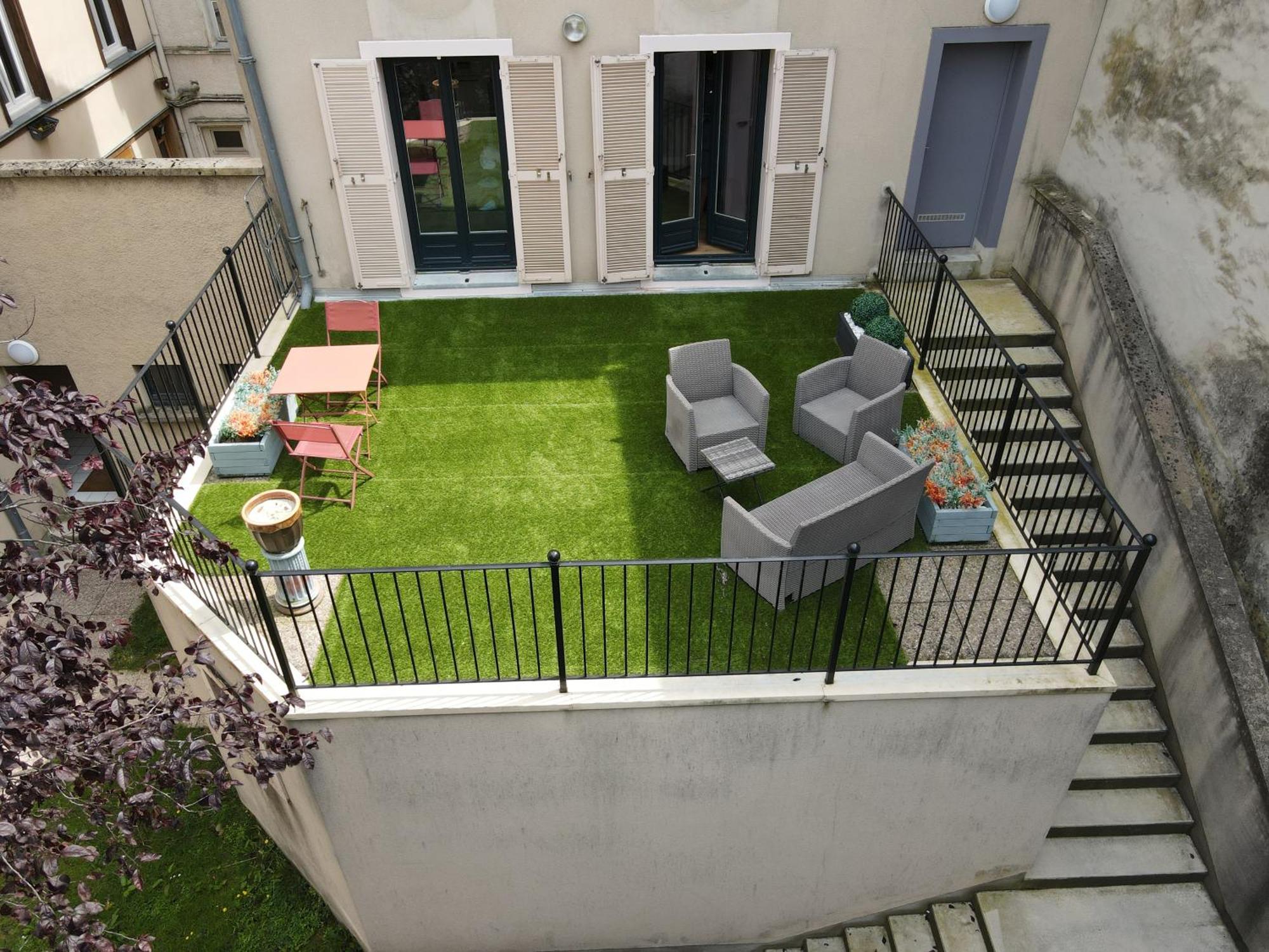 Les Terrasses Du Bouchon Leilighet Troyes Eksteriør bilde